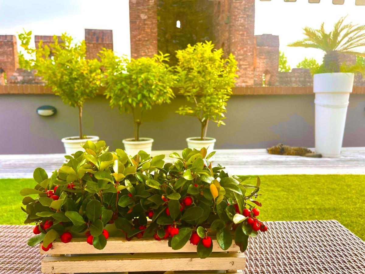 Ca' Del Sole - Attico Panoramico In Centro Storico Appartement Montagnana  Buitenkant foto